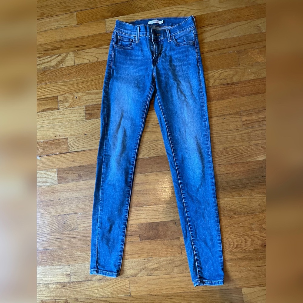 Levi's Blue Skinny Jeans Timeless Style